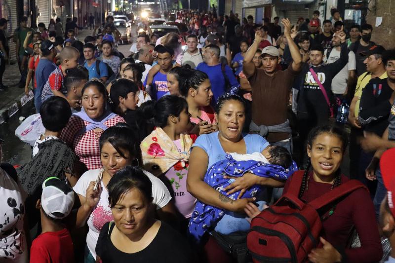 caravana migrantes venezolanos