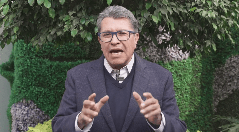 Monreal asegura que sucesión adelantada a la Presidencia dividirá al país. Foto tomada de video