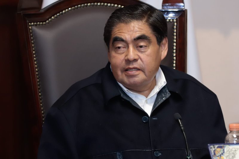 Miguel Barbosa. Foto de Twitter @MBarbosaMX