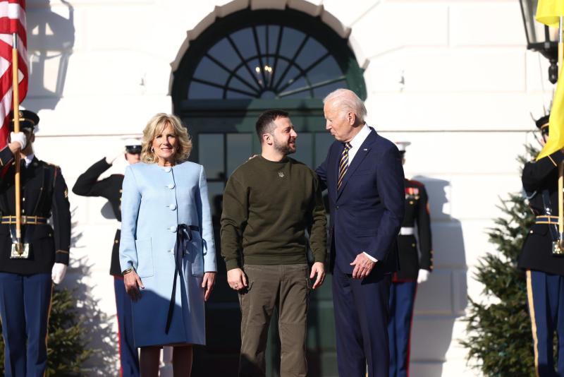 Zelenski Biden Ucrania EEUU Casa Blanca