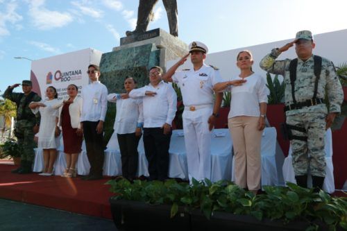 Conmemoran 88 aniversario de la restitución del Territorio Federal de Quintana Roo