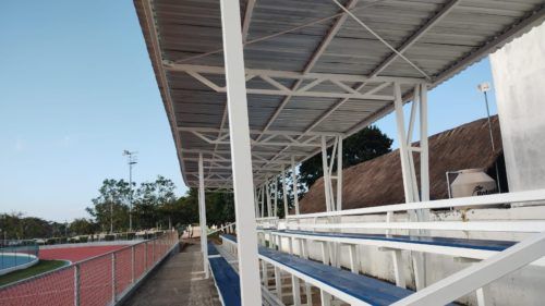 El dan "brillo" a la pista de patinaje y rehabilitan las gradas del Poliforum