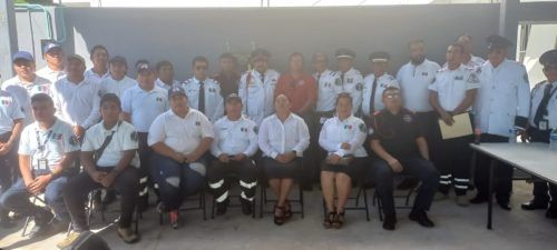 Se suman 15 nuevos voluntarios de la Comisión Nacional de Emergencias Federación.