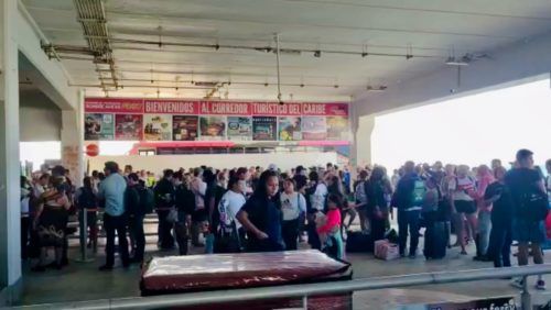 Hasta 19 mil pasajeros se trasladaron en un día en la terminal marítima de Playa del Carmen