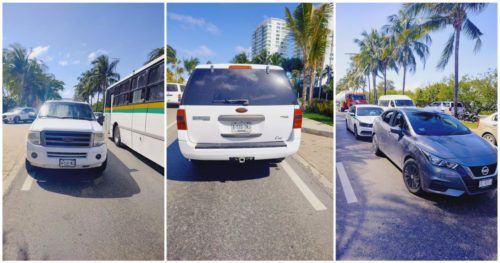 Piden suspender concesiones a taxistas de Cancún que agredieron a operadora de UBER