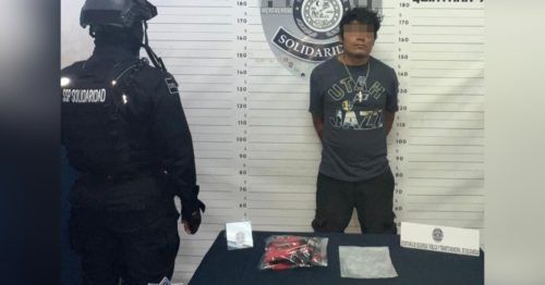 Sorprenden a “narquillo” con 80 envoltorios de “piedra” en la Colosio