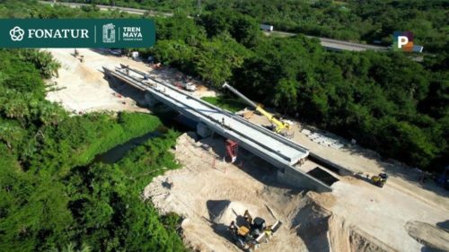 Terminada caja principal del primer vagón del Tren Maya