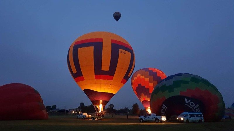 globos aerostáticos en teotihuacan