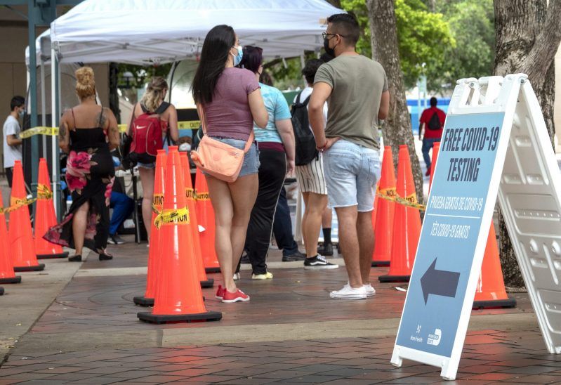 Pandemia de COVID-19 en Florida. Foto de EFE