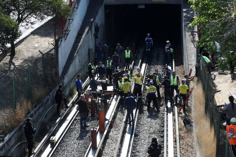 Detienen, por homicidio, a conductor del Metro por choque en Línea 3. Foto de EFE
