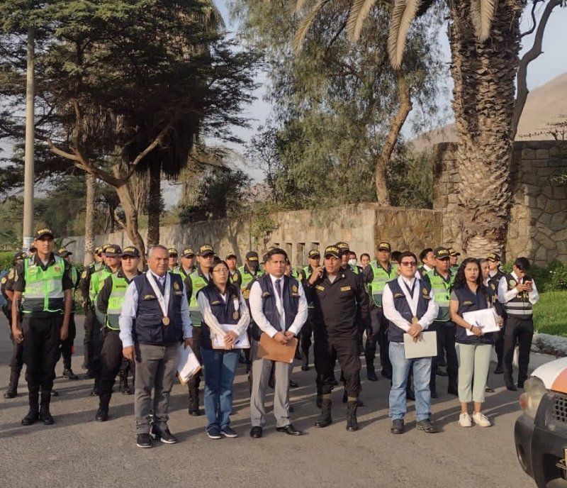 Perú Lima policía manifestantes