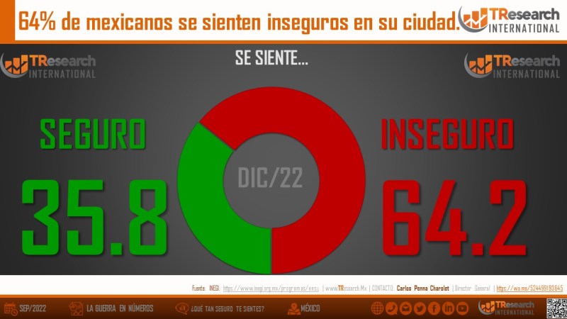 Las mujeres se sienten mucho más inseguras en México que los hombres: T-Research-MX - t-researchmx-inseguros-1024x576