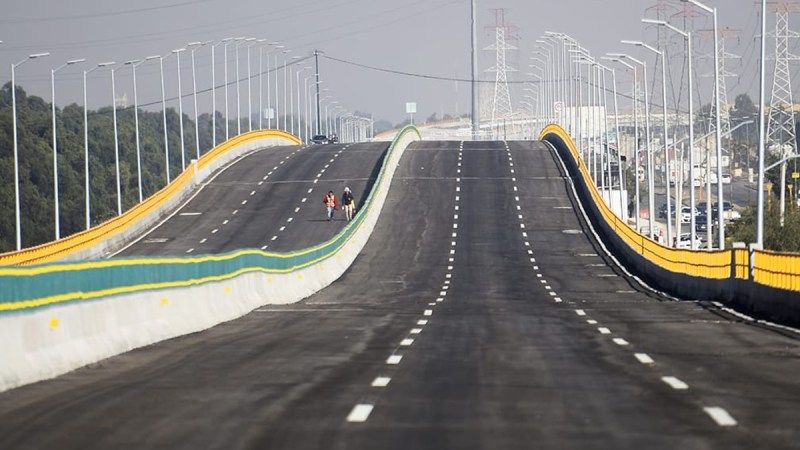 Nueva vía al AIFA estará lista a finales de febrero, anuncia SICT