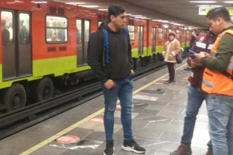 Metro Línea 3 reapertura choque