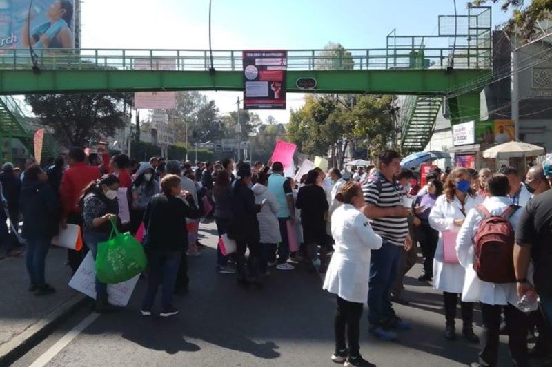 médicos protestas ISSSTE bloqueos
