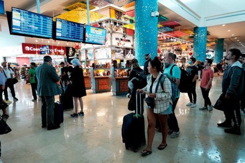 Reporta aeropuerto de Cancún 554 vuelos para este viernes