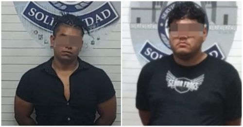 Cae pareja de narcomenudistas en Playa del Carmen