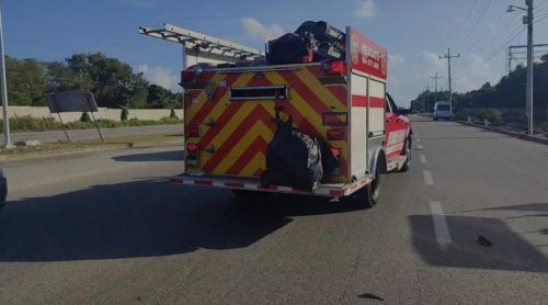 Cuatro personas mal heridas al cruzar van turística sin precaución en la 307