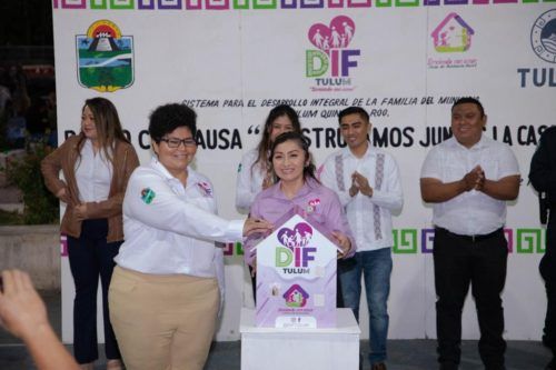 Ileana Canul de Dzul pone en marcha boteo CAS 2023 en Tulum