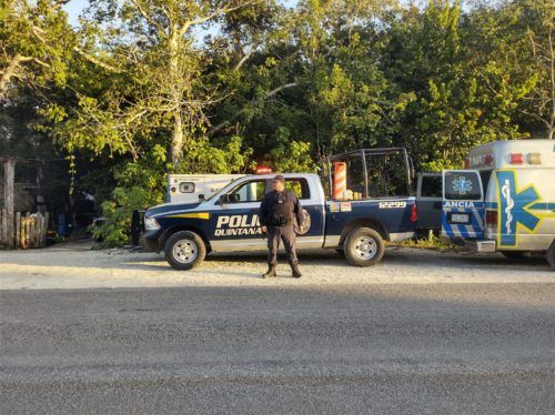 Vigilancia policiaca especial en la Ruta de los Cenotes de Puerto Morelos