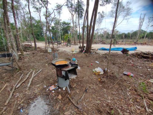 Desmantelan militares campamento de narcos en Othón P. Blanco