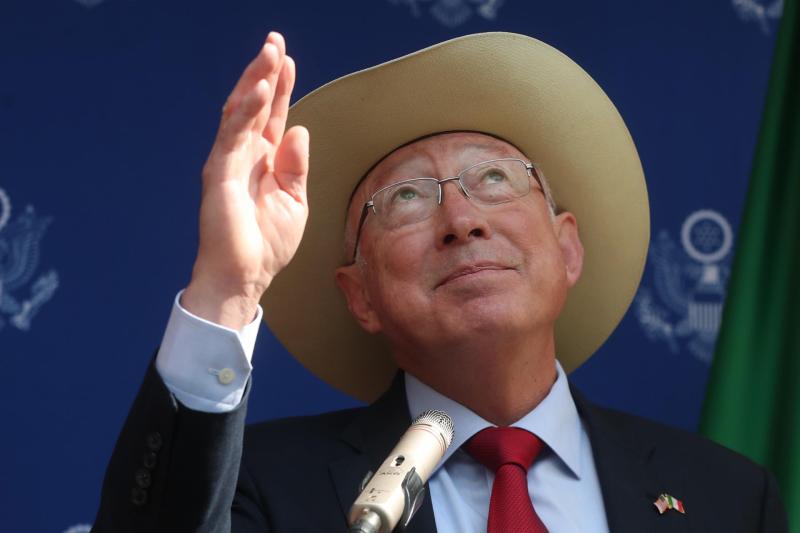 Ken Salazar EEUU García Luna