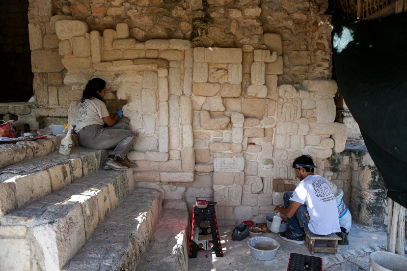 Jeroglíficos mayas revelan reino en zona arqueológica de Ek Balam en Yucatán - ek-balam-1-1024x683