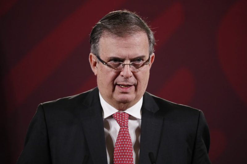 México "atento" al respeto de derechos humanos de deportados en Nicaragua - marcelo-ebrard-1024x683