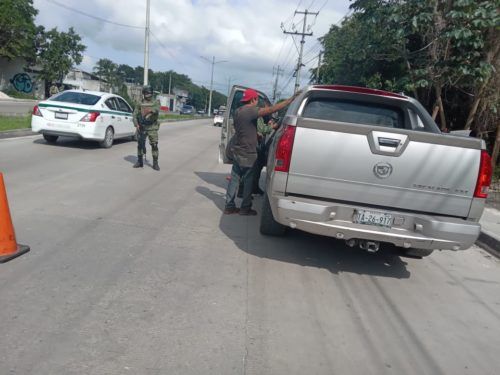 SERÁ QUE PUEDAN || Ejército y Guardia Nacional vigilan las calles de Cancún