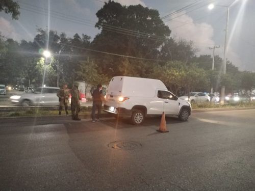 SERÁ QUE PUEDAN || Ejército y Guardia Nacional vigilan las calles de Cancún