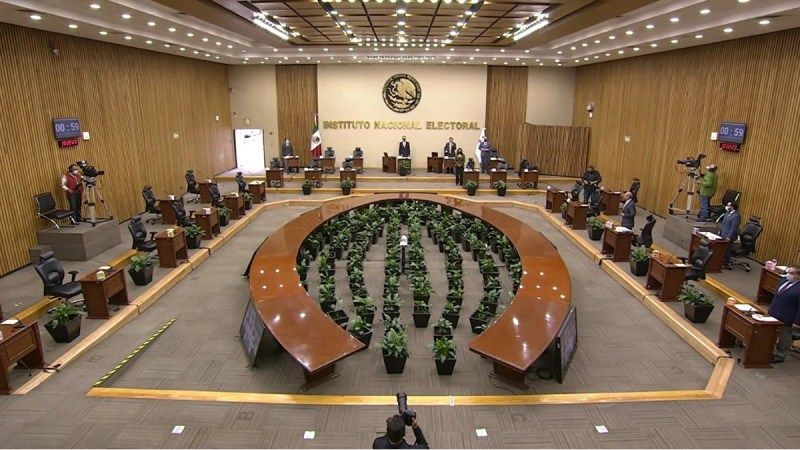 INE Instituto Nacional Electoral sesión México revocación consejeros