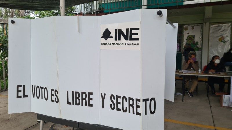 Crimen organizado INE casilla elecciones México 2 delitos Reforma Electoral