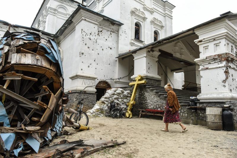 Tropas rusas intensifican sus ataques en el este de Ucrania. Foto de EFE
