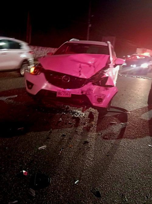 Desbarata su auto por exceso de velocidad y falta de pericia