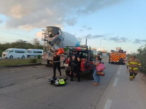 Hombre pierde el brazo en accidente carretero en la 307