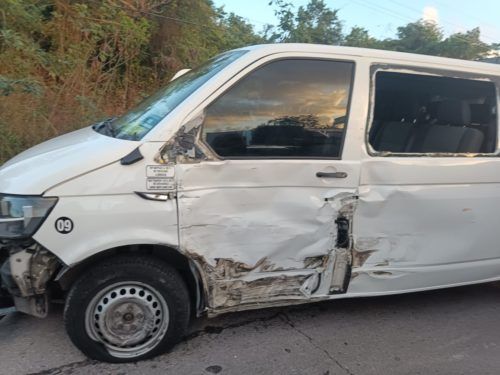 Hombre pierde el brazo en accidente carretero en la 307