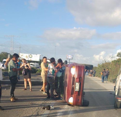 Hombre pierde el brazo en accidente carretero en la 307