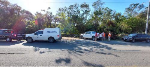 Guardia de seguridad pierde la vida al incendiarse la palapa donde dormía
