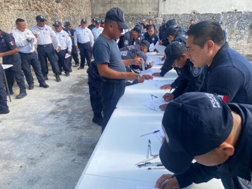 Realiza SSP prueba toxicológicas a policías de Felipe Carrillo Puerto