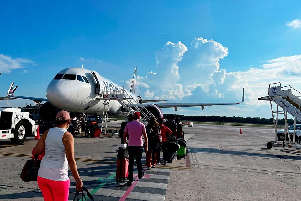 Reporta aeropuerto de Cancún 543 operaciones para este miércoles