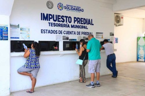 Solidaridad rebasa 9% la recaudación del impuesto predial en el primer bimestre