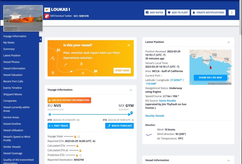 Atraca en Guaymas el buque ruso Loukas I - atraca-en-guaymas-el-buque-ruso-loukas-i-1-1024x694