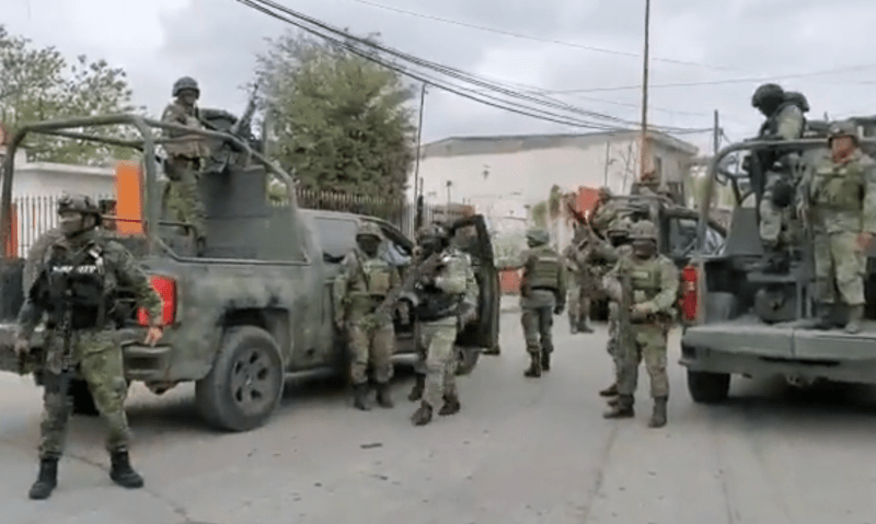 Cinco muertos por presunta agresión del Ejército a civiles en Nuevo Laredo militares