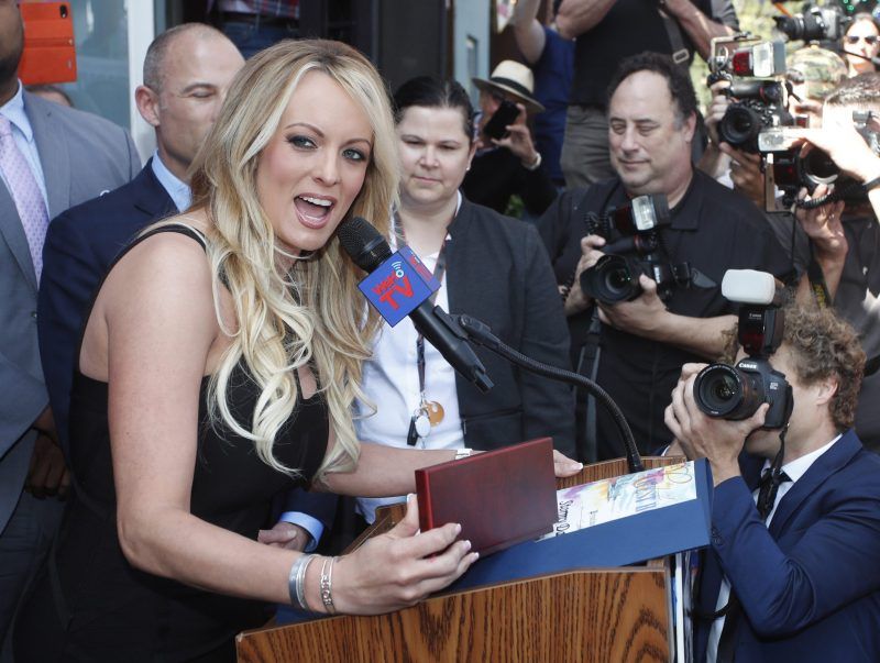 El caso Stormy Daniels, punto de fricción entre DeSantis y Trump. Foto de EFE