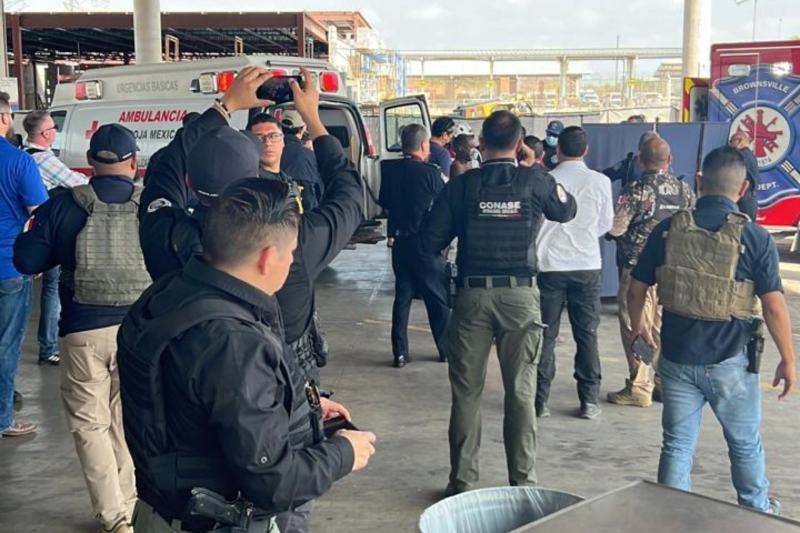 Entrega dos estadounidenses secuestrados Matamoros Tamaulipas