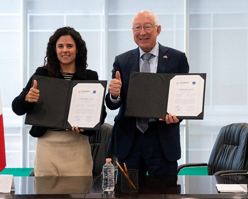 México y EE.UU. firman acuerdo para recuperar salarios de 13 mil migrantes. Foto de EFE