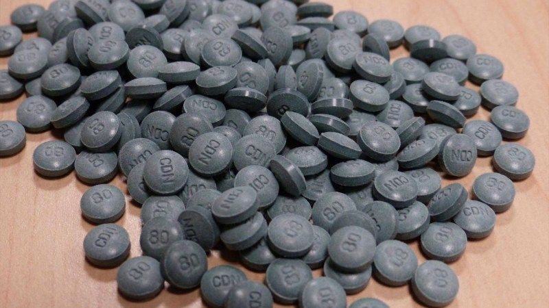 Dosis de Fentanilo. Foto de Alberta Law Enforcement Archive.