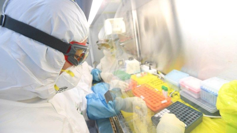 Coronavirus científico pruebas China Wuhan