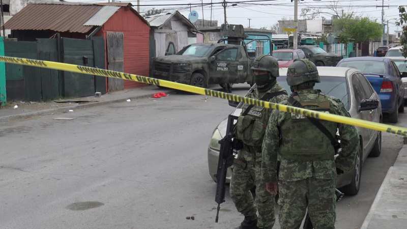 Procesan a cuatro militares por muerte de jóvenes en Nuevo Laredo - sedena-acordona-escena-en-nuevo-laredo-donde-murieron-cinco-jovenes-1024x576