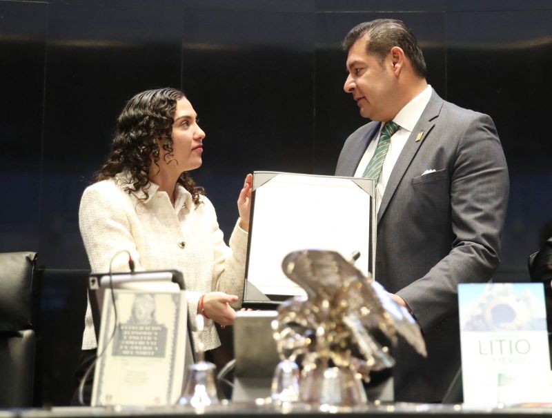 Ratifica Senado a Andrea Marván Saltiel como nueva presidenta de Cofece. Foto de Twitter Senado de México